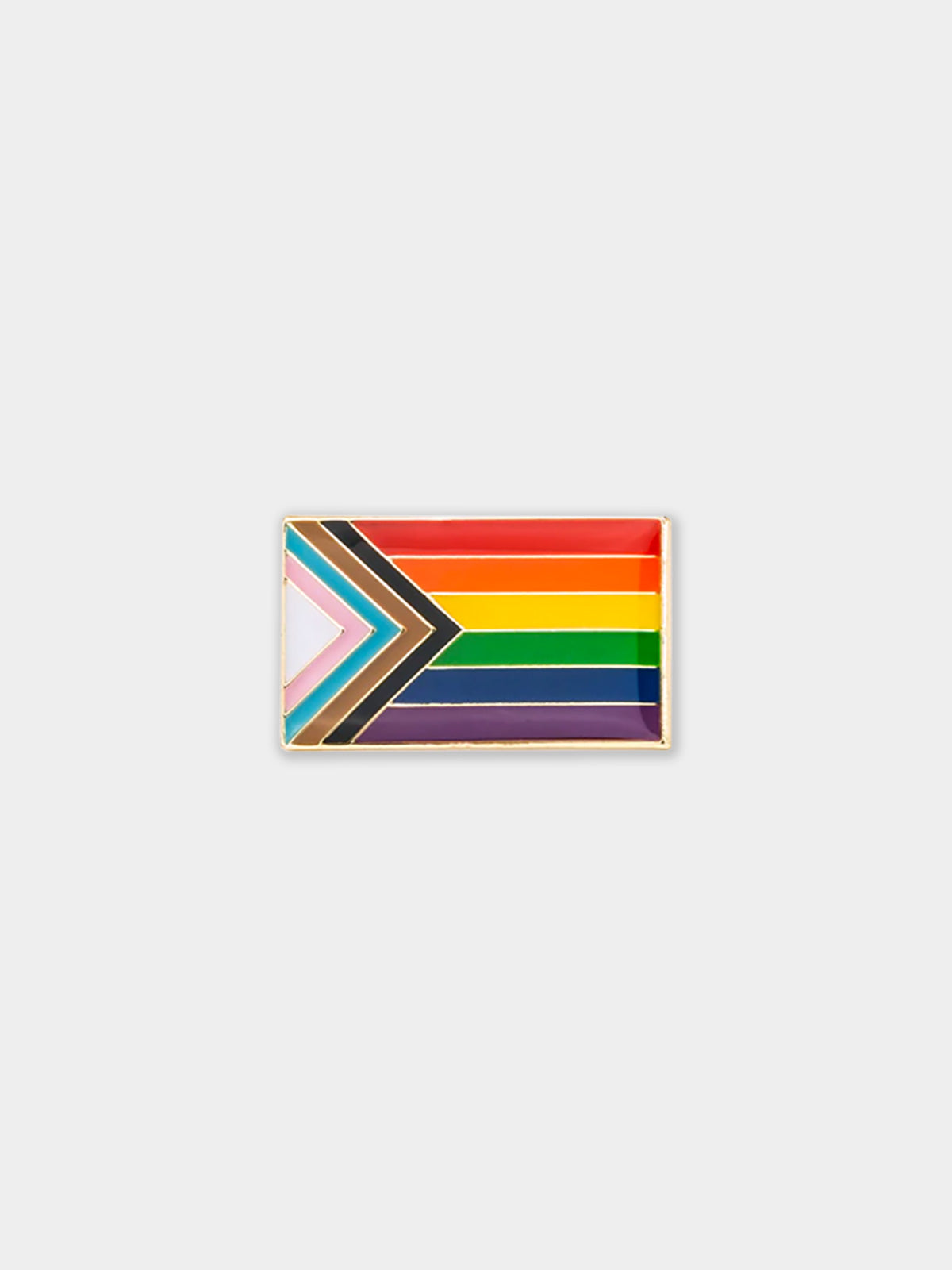 Progressive Flag Pin