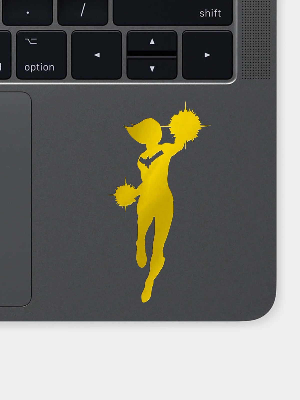 Captain Marvel Gold Decal Sticker